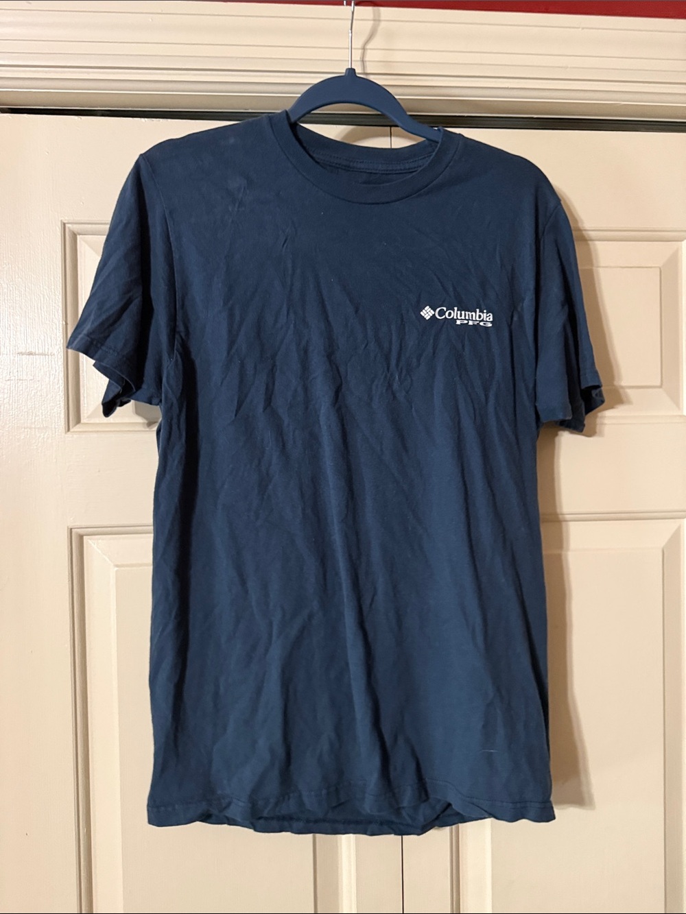 Columbia Men’s Short Sleeve Tee - Dark Blue with White Logo